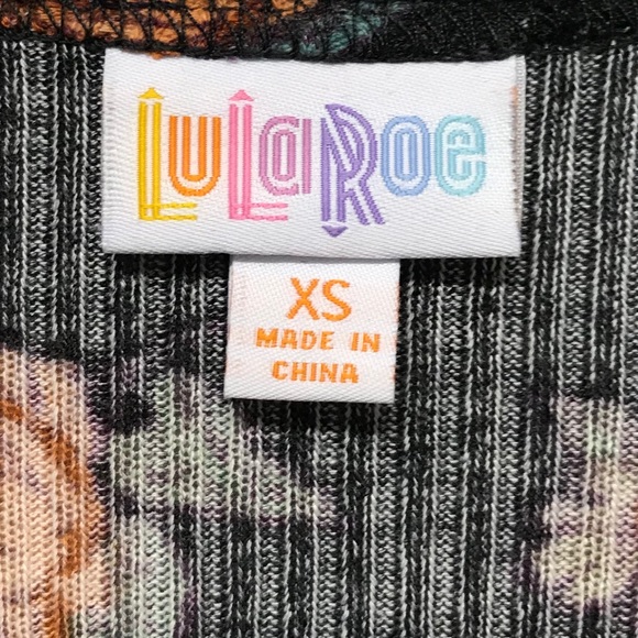 LulaRoe Flowered Cardigan - Picture 2 of 4